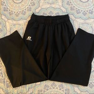 Men’s Russell Athletic Black & White Stripe Sweatpants